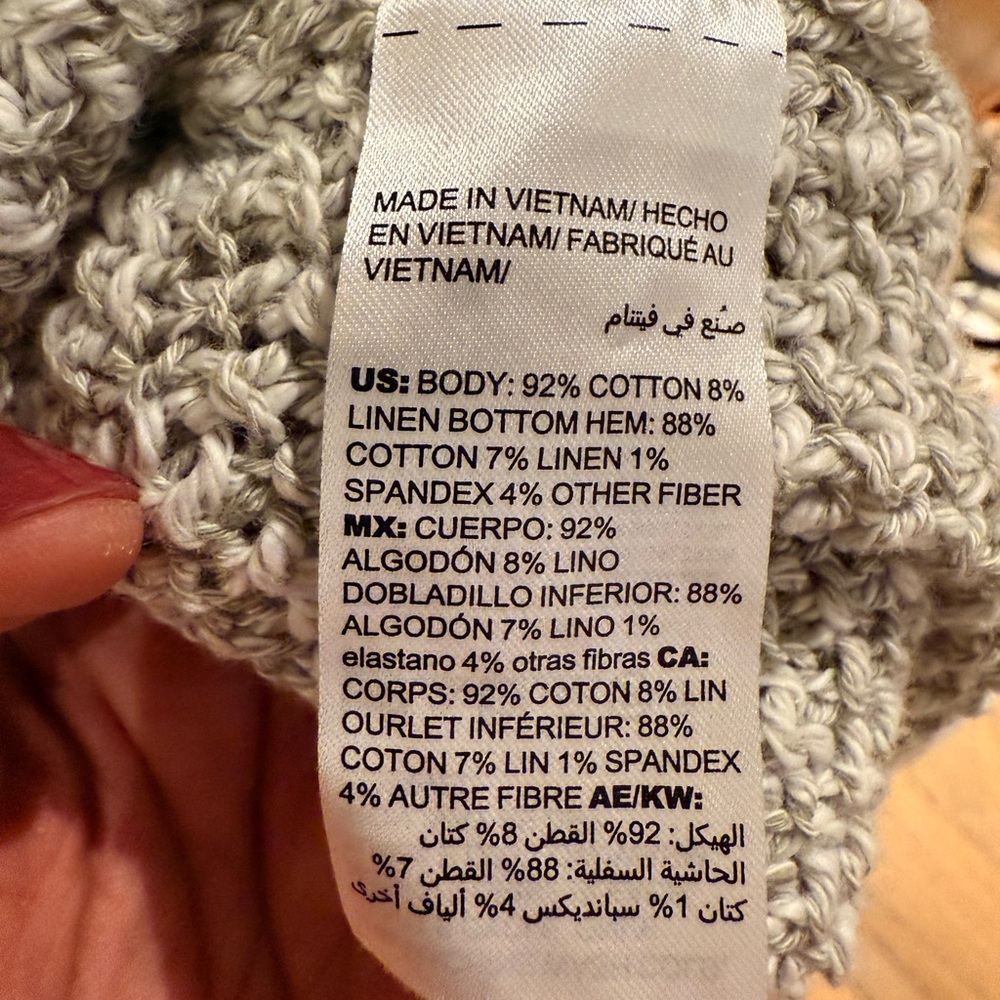 Chicos Cozy Knit V-Neck Sweater - Picture 7 of 7